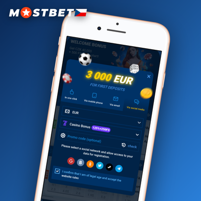 Mostbet registrace jednokliknutím — vyberte zemi a měnu jediným kliknutím